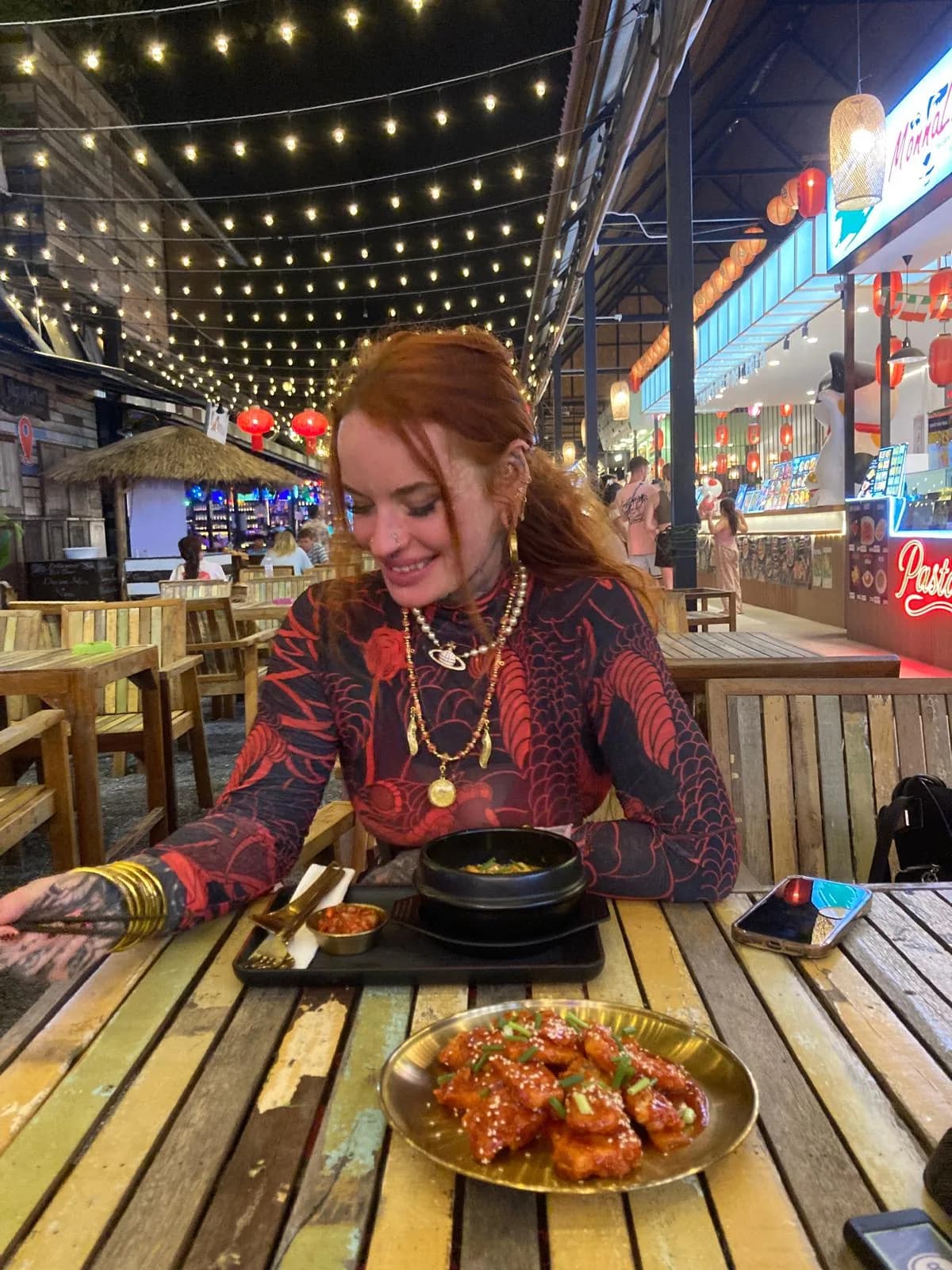 Island food and lifestyle moment